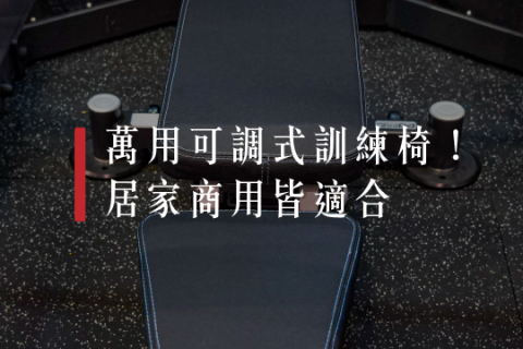【解PRO學】萬用可調式訓練椅!居家商用皆適合!