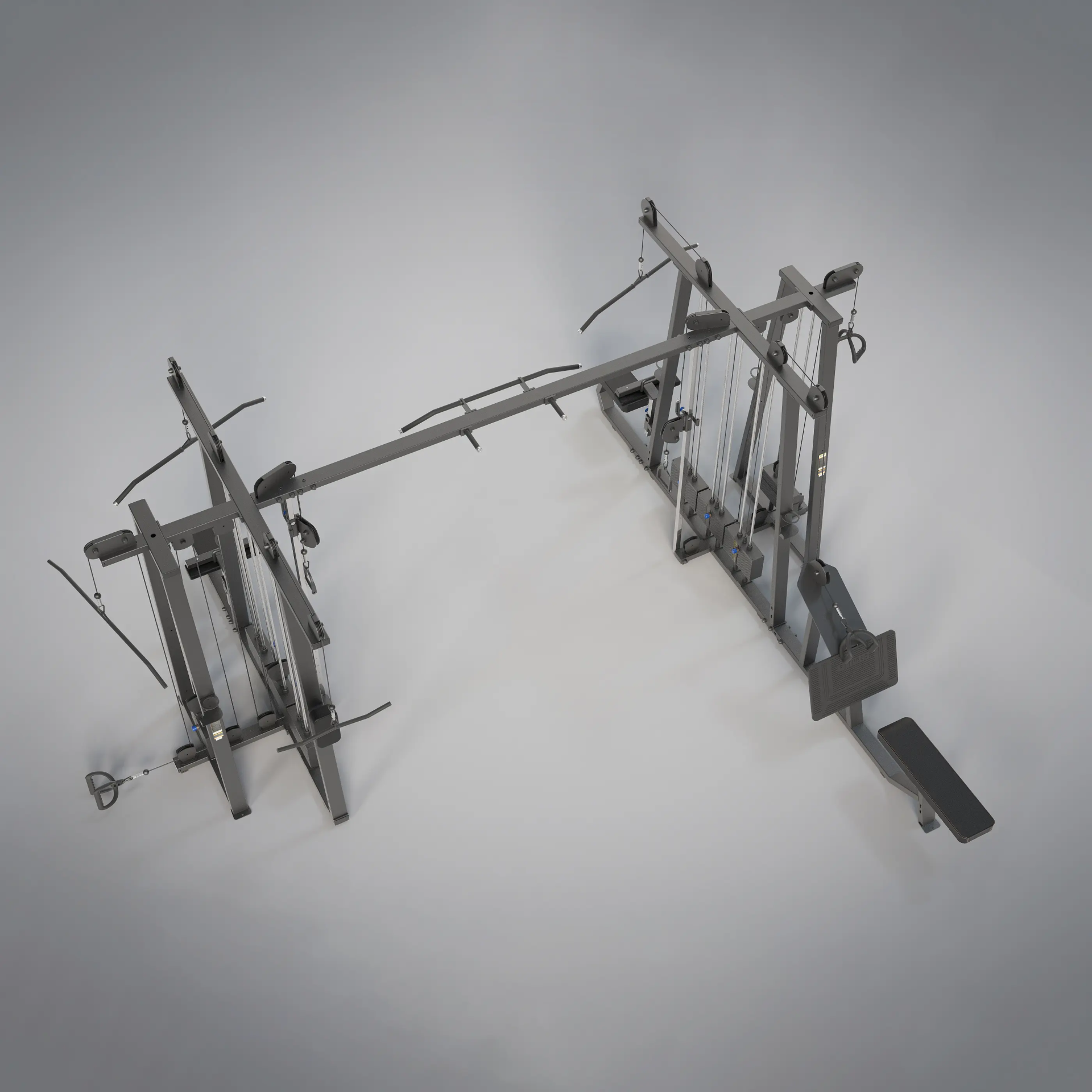 E3064 七站綜合多功能訓練站